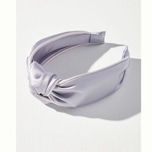 Anthropologie Everly Knot Headband - Lavender satin